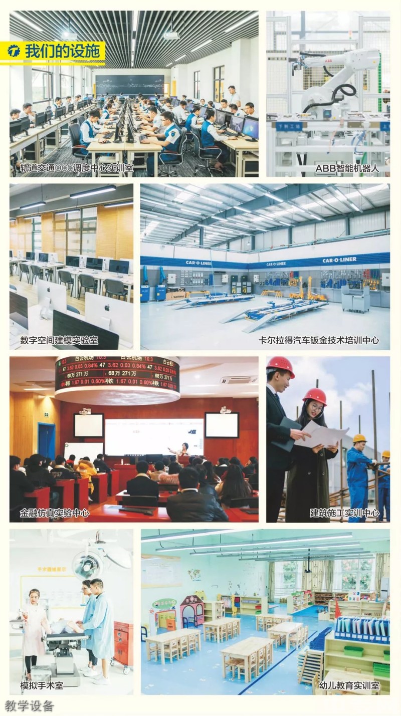2020年四川城市技師學(xué)院招生簡(jiǎn)章——教學(xué)設(shè)備