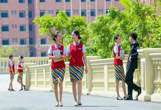 天府新區(qū)航空旅游職業(yè)學校環(huán)境