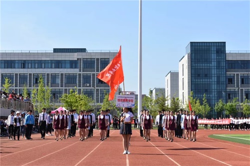 2020年山東鋁業(yè)職業(yè)學(xué)院中職部春季運動會拉開帷幕