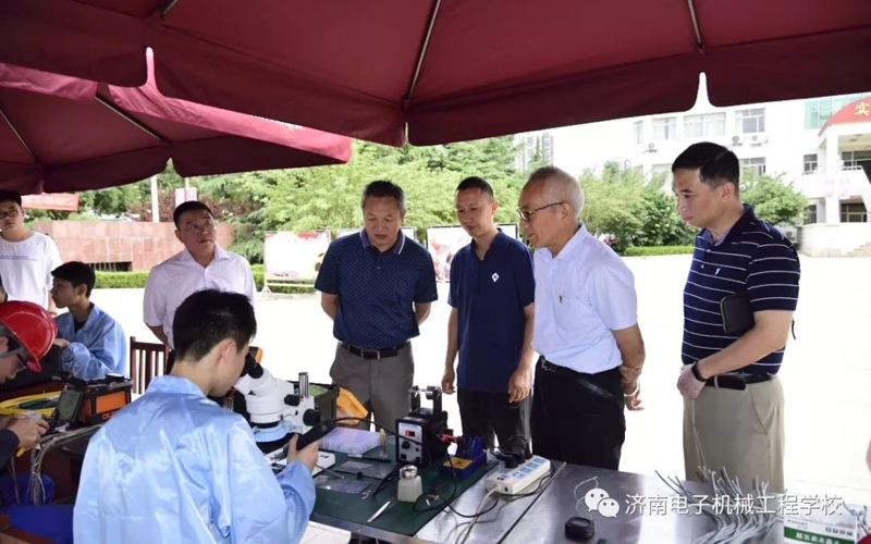 濟南電子機械工程學(xué)校舉行2020年學(xué)校開放日活動
