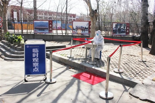 濟(jì)南應(yīng)用技術(shù)職業(yè)中等專業(yè)學(xué)校開展疫情防控應(yīng)急演練
