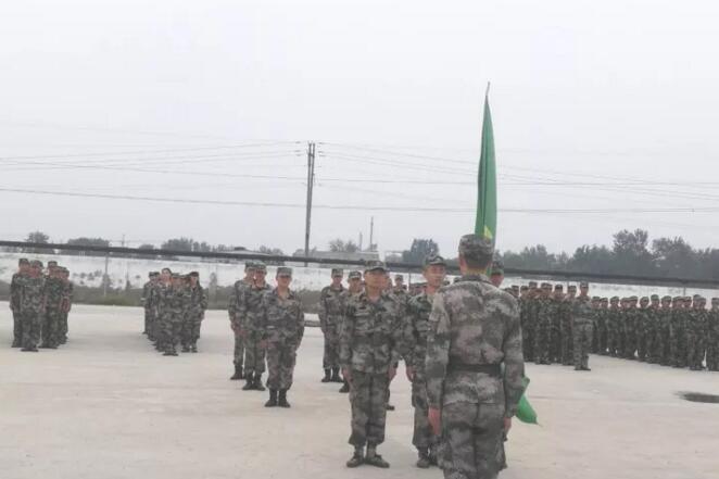 山東省陽谷軍校職教中心各大校區(qū)軍訓(xùn)全部完美收官！