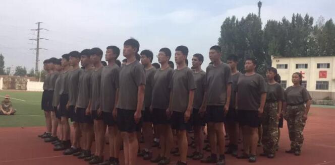 山東省陽谷軍校職教中心各大校區(qū)軍訓(xùn)全部完美收官！