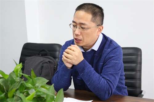 北京中企潤(rùn)林張總蒞臨創(chuàng)元教育參觀交流
