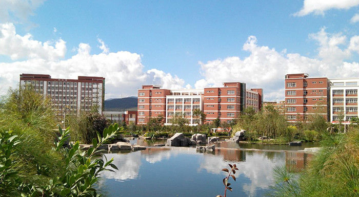 云南經(jīng)濟管理學院校園一角