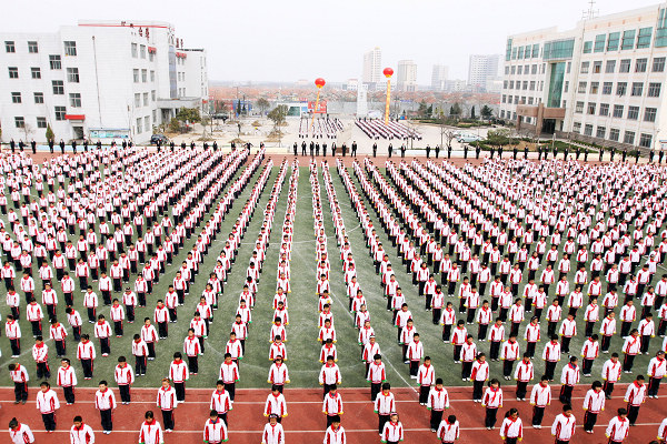 全市第三套中小學生廣播體操評比活動圓滿結(jié)束