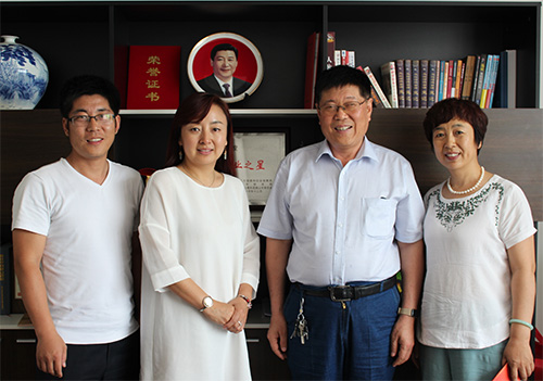 青島航空職業(yè)技術(shù)學(xué)校馮校長(zhǎng)一行做客創(chuàng)元教育