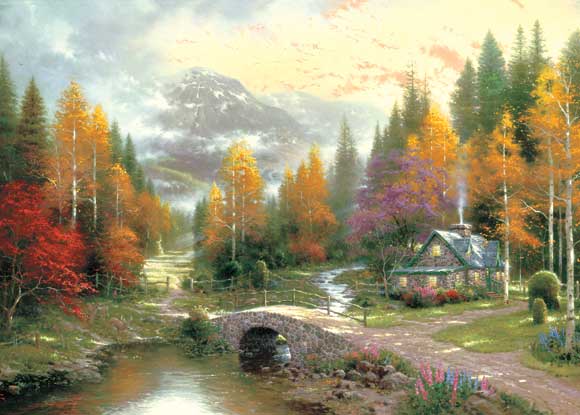 thomas kinkade ???é|¨??°??-é£???ˉ?21??????é?¢?£??o?